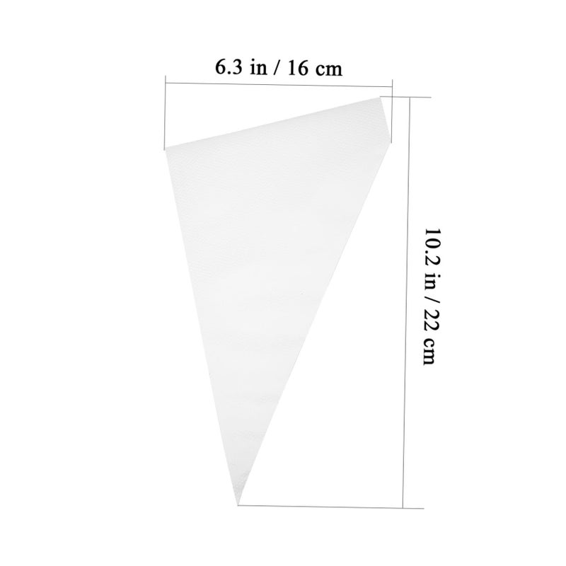 Heallily Disposable Piping Pastry Bags For Cake Cupcake Decoration - Image 3