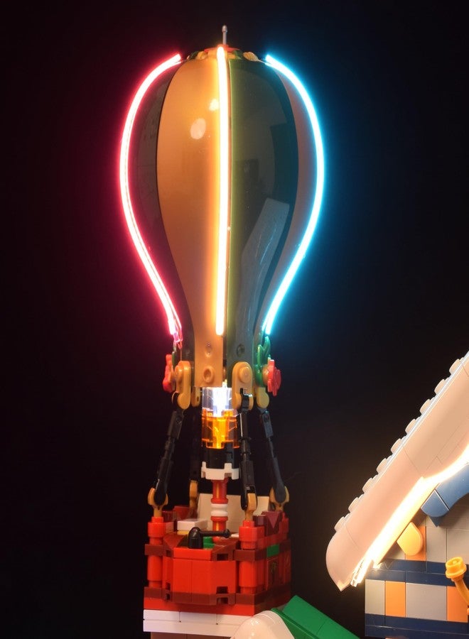 LightGo LED Lighting Kit Designed for Lego 10339 Santa's Post Office Building Set - Not Include Model (Remote Version) - Image 4