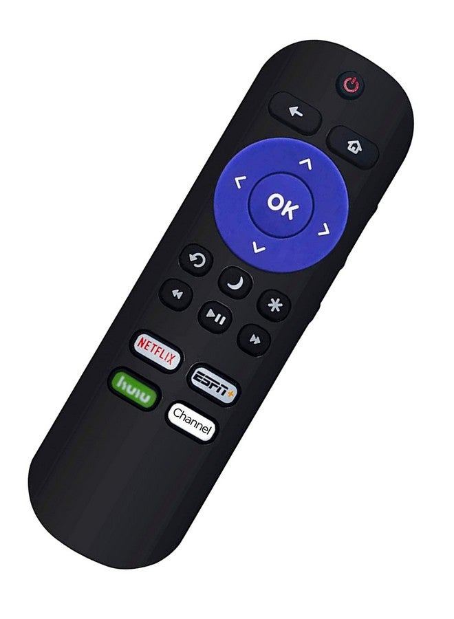 UBay 101018E0067 Replacement Remote for JVC Roku TV 32MAW388 40MAB588 43MAW588 49MAW598 50MAW595 55MAW595 65MAW595 50MAW795 55MAW795 65MAW795 55MAW598 65MAW598 70MAW795 - Image 3