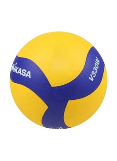 Mikasa Size 5 Volleyball |  High Grip, Microfiber Synthetic Leather | 18-Panel Design, Aerodynamic Construction for Enhanced Visibility  - Image 1