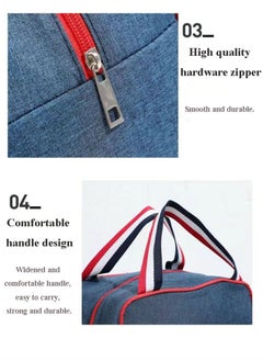 GOLDEN MILLION Lunch Bag Picnic Bag Large Insulated Cooler Bag Meal Container Lunch Bag  - Image 5