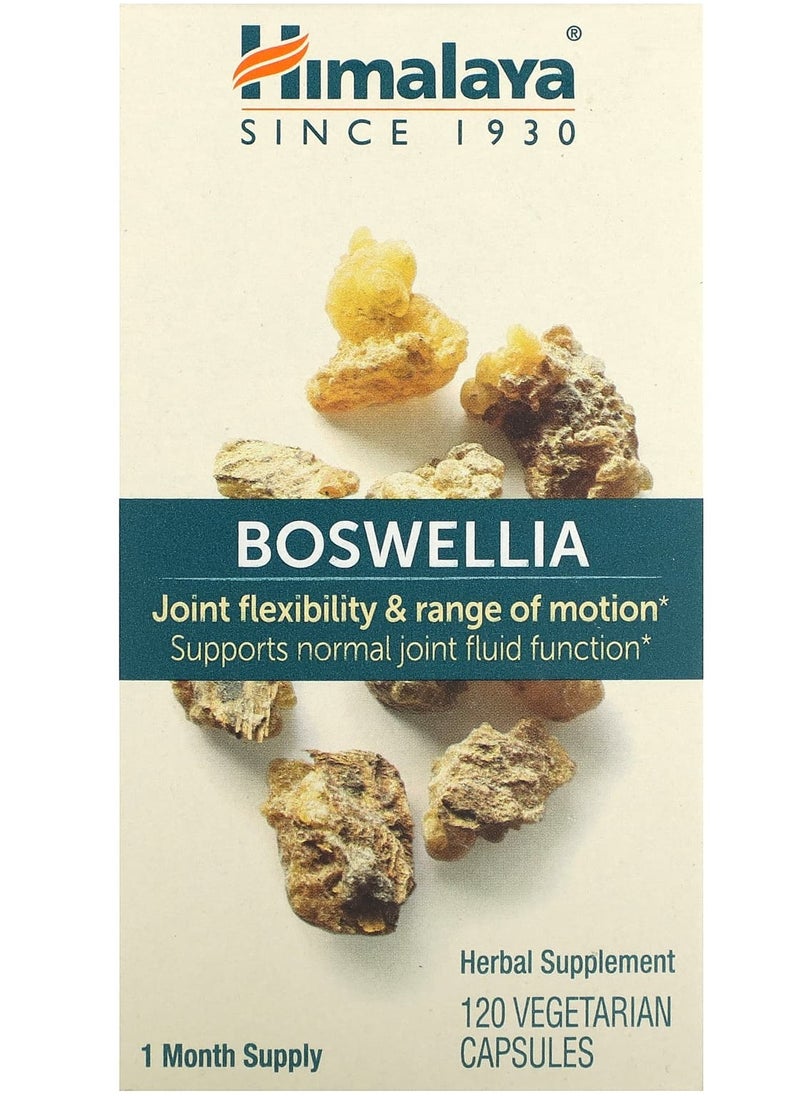 Himalaya - Boswellia, 120 Vegetarian Capsules - Image 1