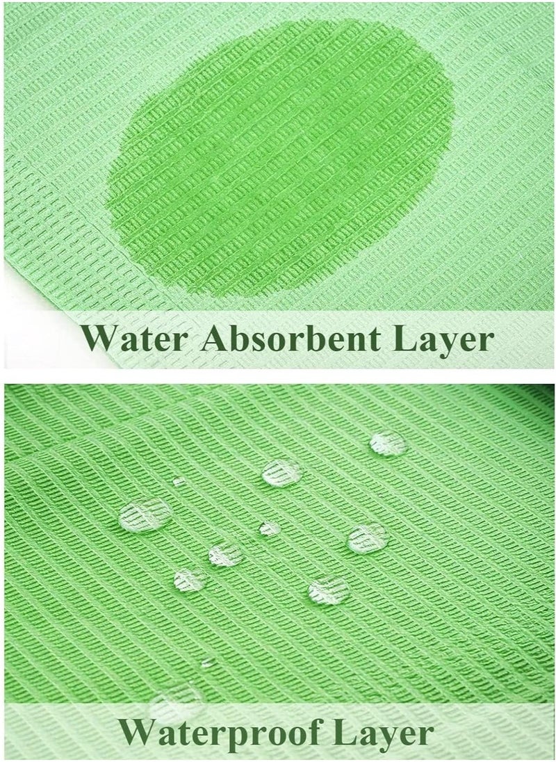 Dental Bibs Disposable for Patient, Disposable Nail Art Table Towels, Waterproof Lap Cloths, Dental Bibs Sheets Cloths, for Pets Tray Covers, Disposable Cleaning Gasket 13" x 18" 40 Pieces - Image 4