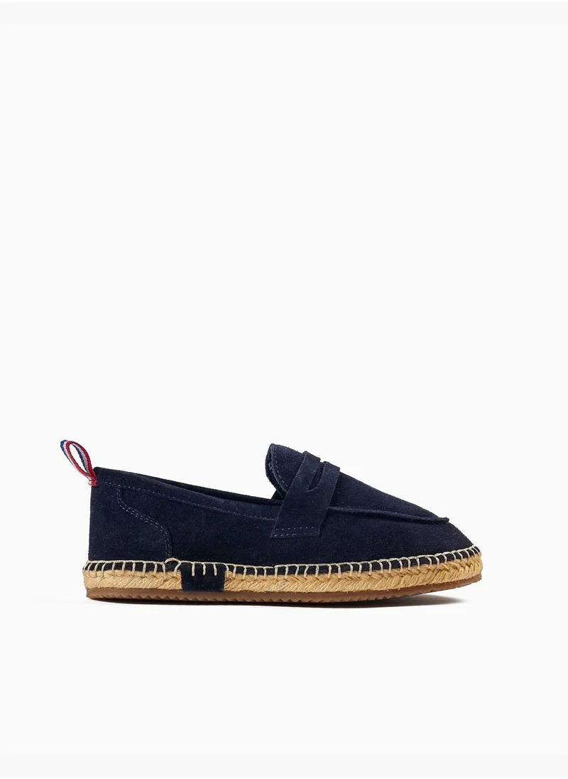 زيبي Zippy Suede Like Moccasin For Boys