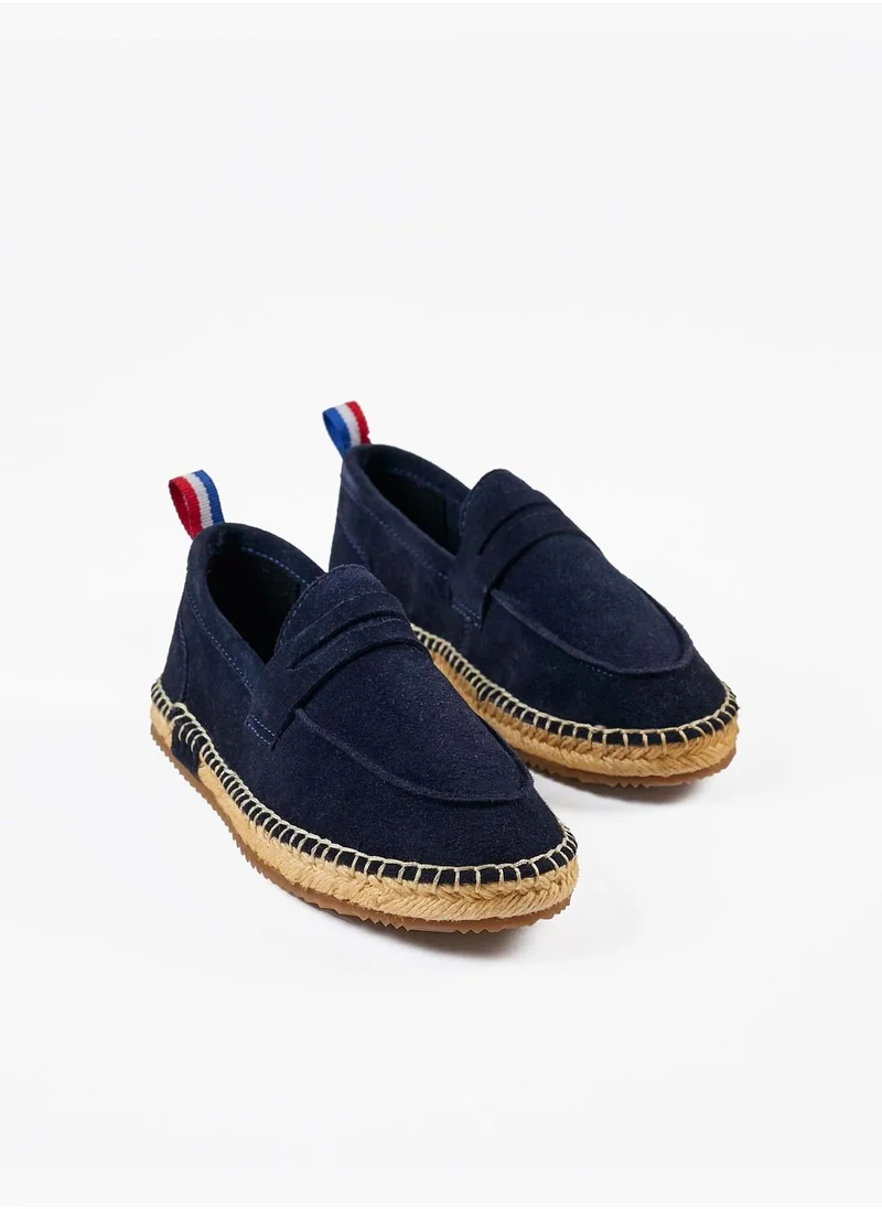 زيبي Zippy Suede Like Moccasin For Boys