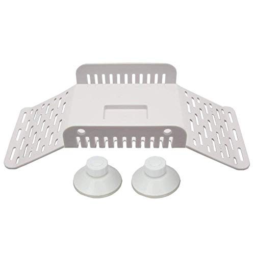 EDTara Bridge Shape Amphibious Reptiles Bask Platform Turtle Floating Platform with Sucking Disk Aquarium Terrarium Decoration - Image 2