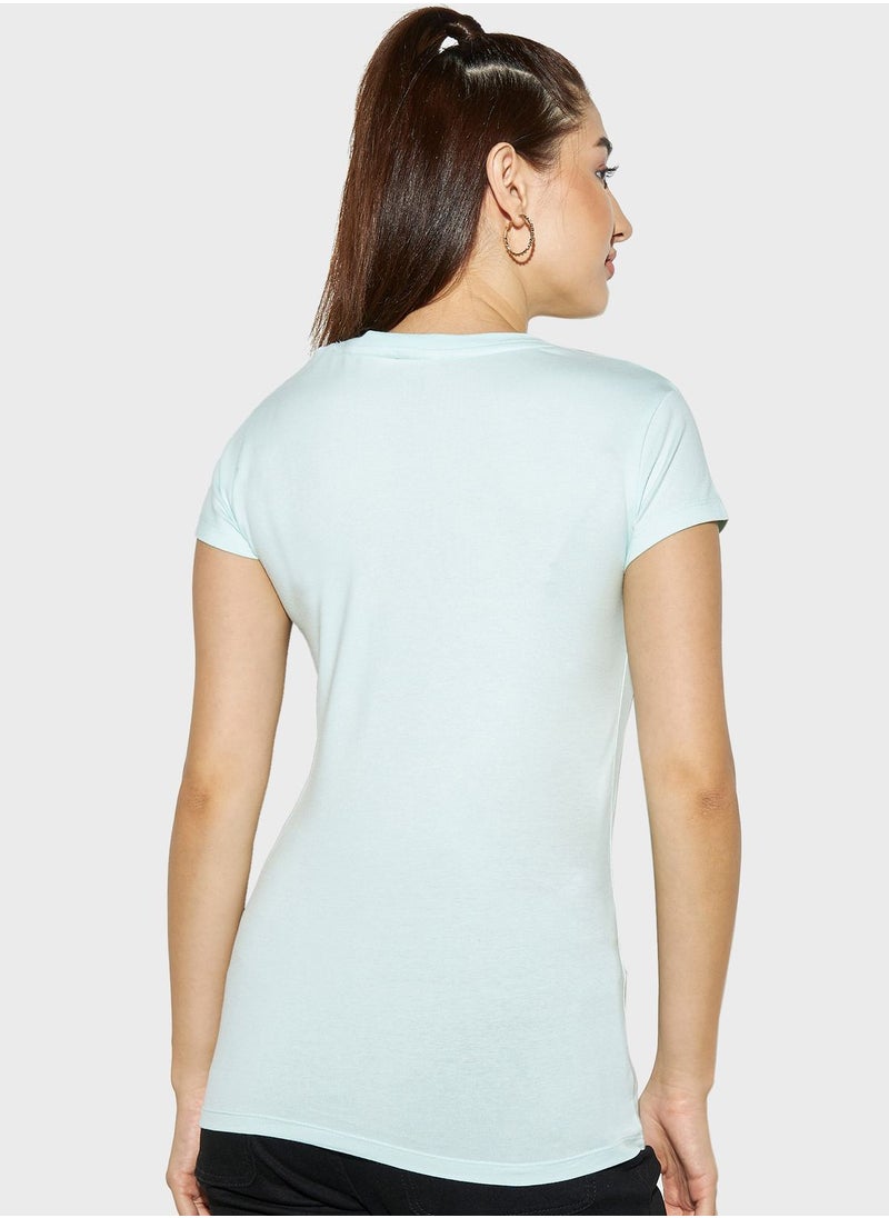 SP Characters - Printed Crew Neck T-Shirt - Image 1
