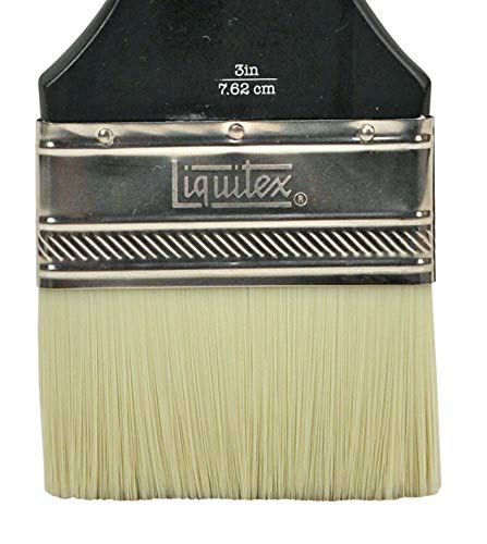 Liquitex Large Scale Broad Flat/Varnish Brush, 3" - Image 2