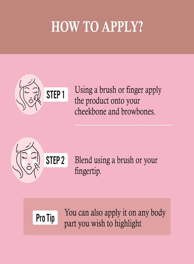 إنسايت هايلايتر إنسايت للوجه والجسم - قوة كونية | مكياج لامع ببريق ساحر | كريمي، خفيف الوزن، سهل الدمج، توهج يدوم طويلاً | 3.5 غرام - Image 3