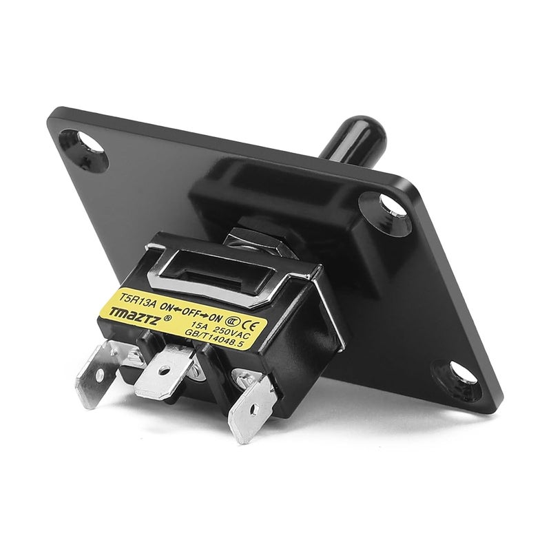 briidea Boat Trim Switch, Marine Toggle Up Down Switch 12V 15A On Off On Momentary Panel 3Pin Control, Ideal for RV Boat Cars - Image 5