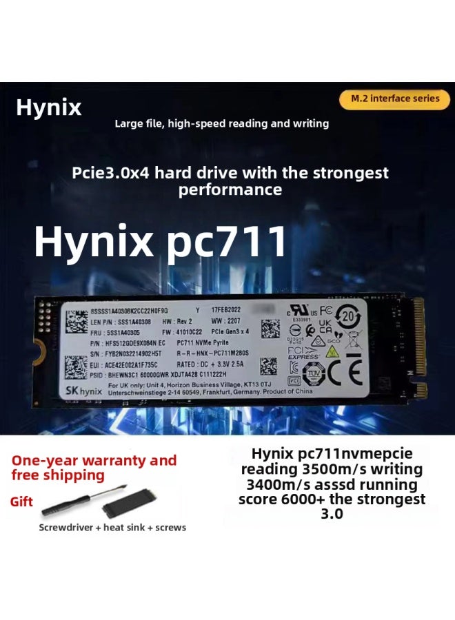 205/PM9A1pm981a SN 730 256 G512G1T M2 Dismantling NVME Solid State Bz Other Bz-Capacity:▓256gb-haileshi Pc711░ - Image 1