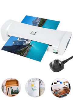 OSMILE Laminating Machine, Laminator Machine with Hot and Cold Settings, A4 Thermal Laminator for Home School Office  - Image 1