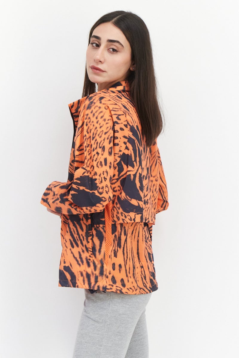 Adidas Women Sportswear Fit Running Jacket, Multicolor - Image 3