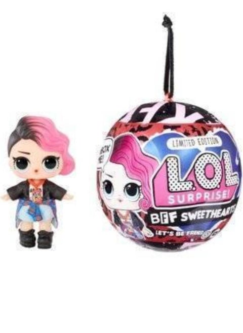مفاجأة كبيرة! دمية BFF Sweethearts Punk Boi مع 7 مفاجآت، دمية مفاجأة، دمية فتاة، إكسسوارات