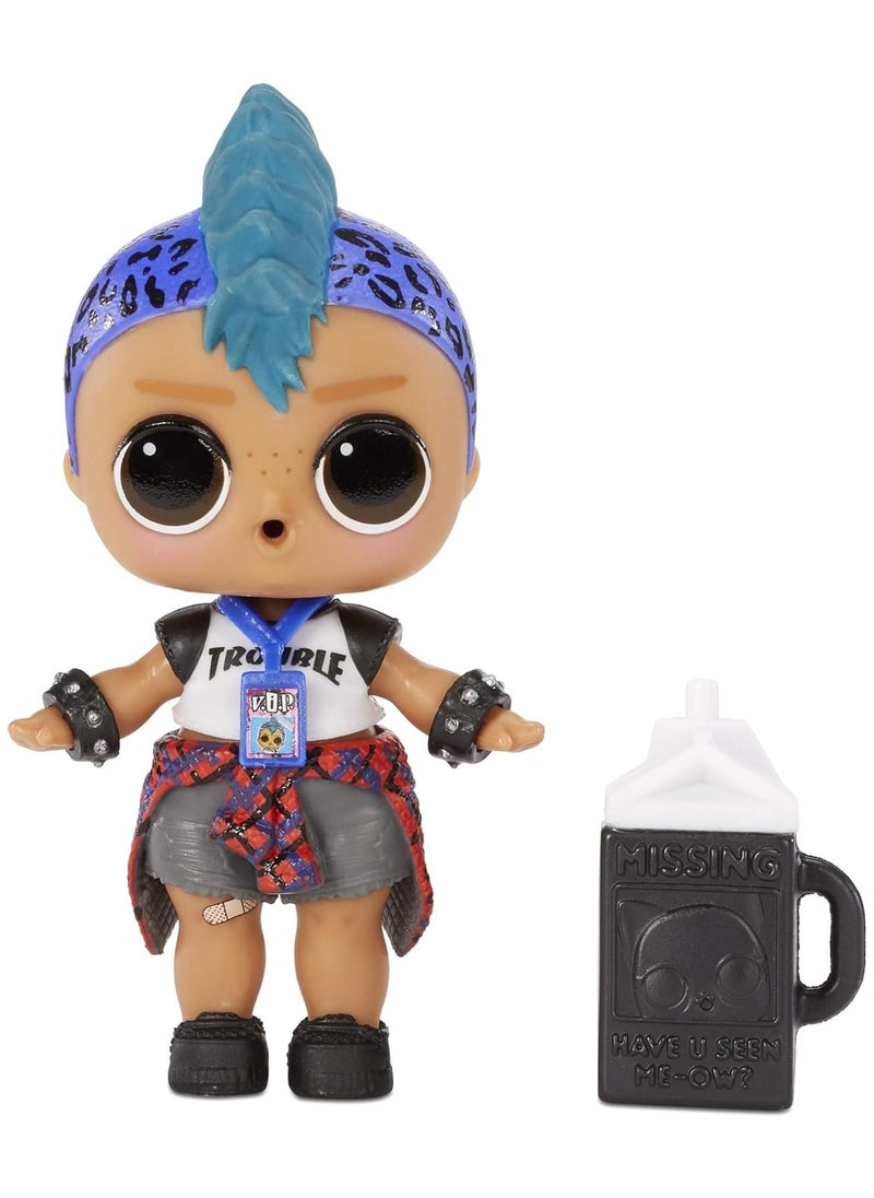 مفاجأة كبيرة! دمية BFF Sweethearts Punk Boi مع 7 مفاجآت، دمية مفاجأة، دمية فتاة، إكسسوارات