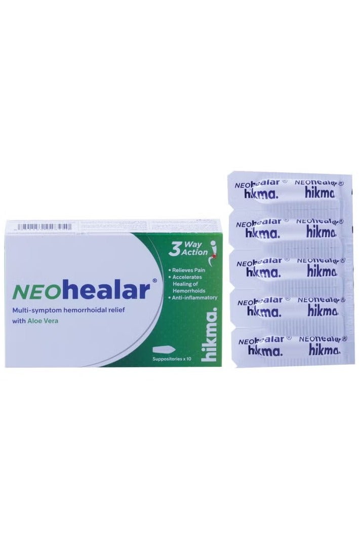 HIKMA Neo Healer Suppositories (10s) - Image 1