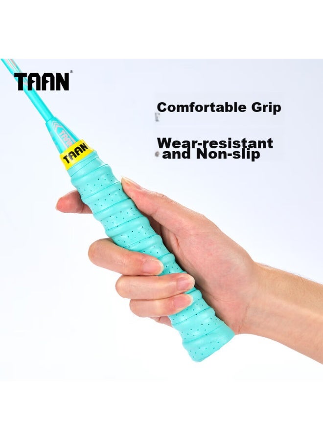 Taan Badminton Grip Tape With Perforated Handle, Three-pack Twq3t - Image 3