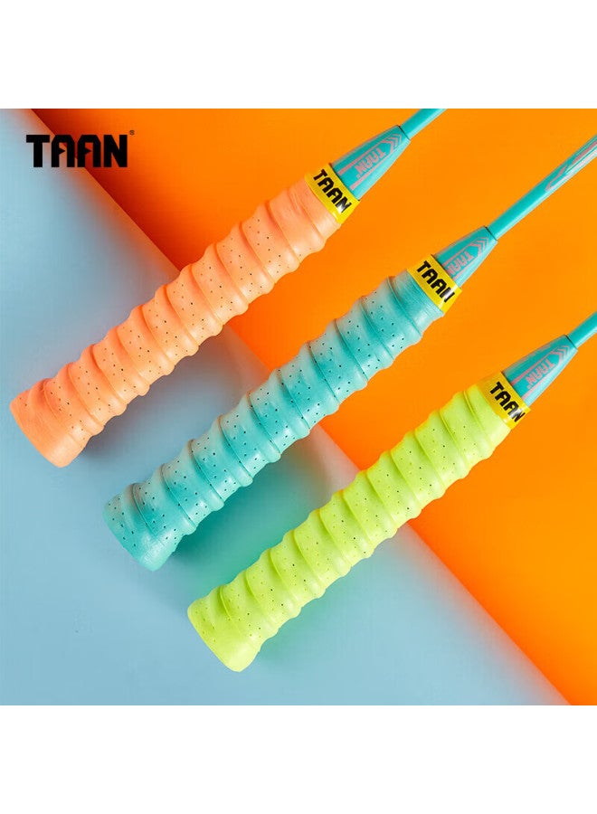 Taan Badminton Grip Tape With Perforated Handle, Three-pack Twq3t - Image 5