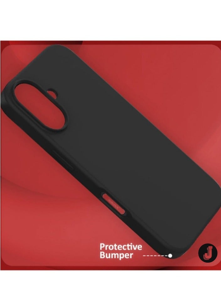 JAJEEK Liquid Silicone Case for iPhone 16 – Ultra Slim Design with Soft Anti-Scratch Microfiber Lining & Drop Protection - Image 3