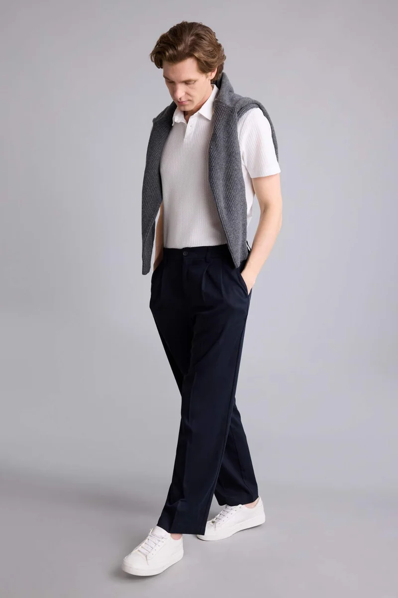 Defacto  Baggy Fit Trousers for Men | Best Price UAE