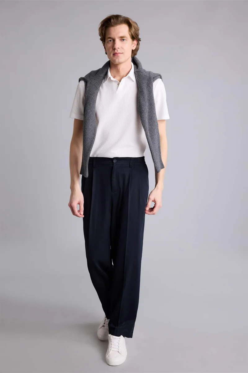 Defacto  Baggy Fit Trousers for Men | Best Price UAE