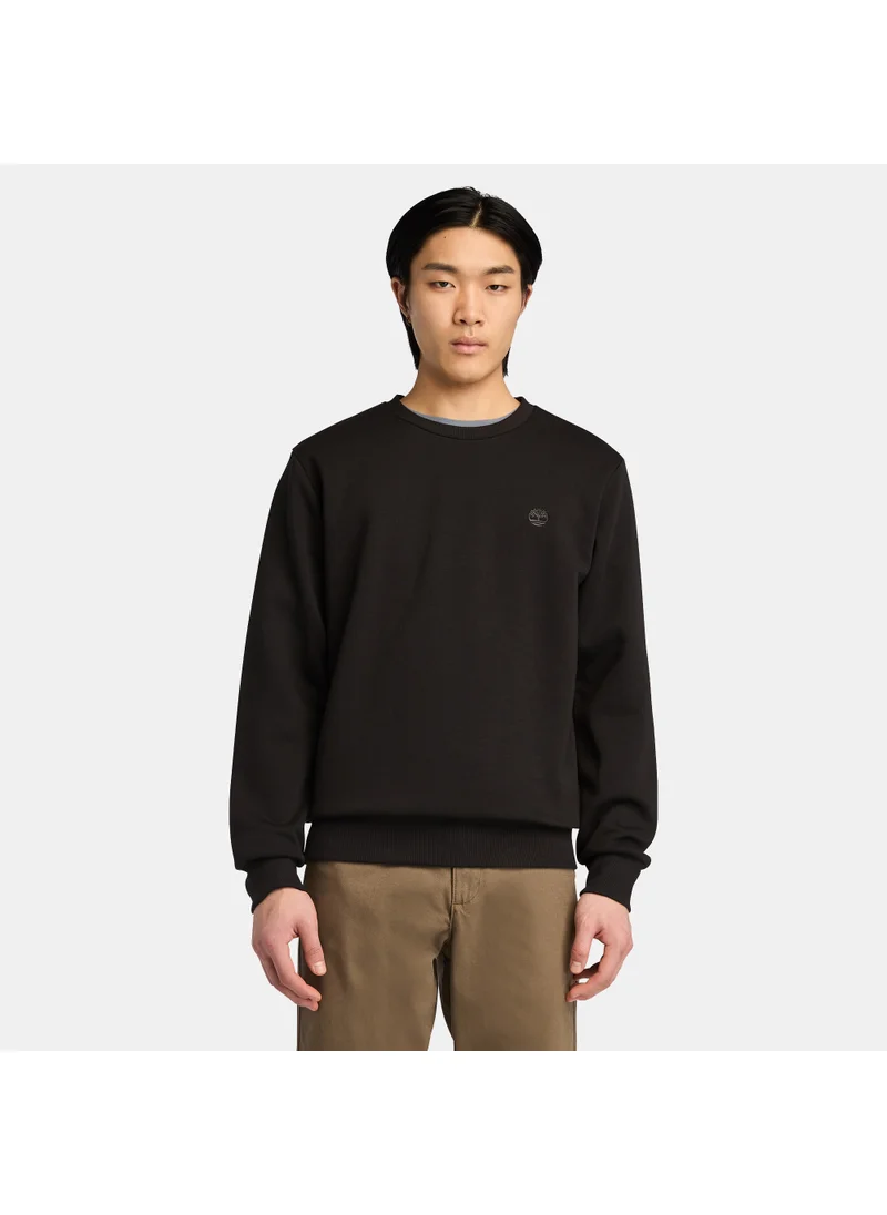 Timberland Men's Oyster River Logo Brushback Sweatshirt