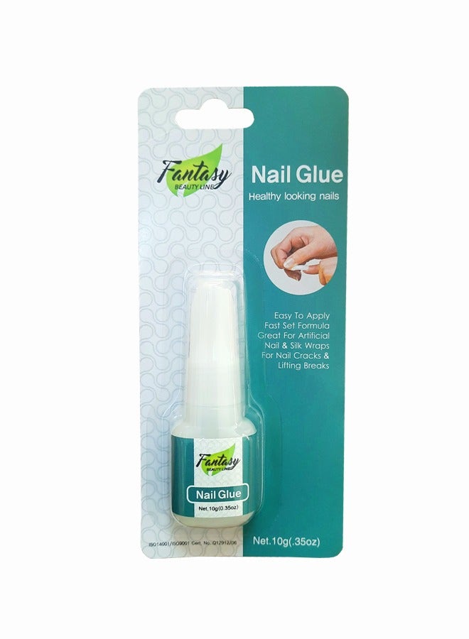 Fantasy BEAUTY LINE Get Glamorous Nails with Fantasy Nail Glue CG-10 - 10gm | Long-Lasting Hold - Image 1