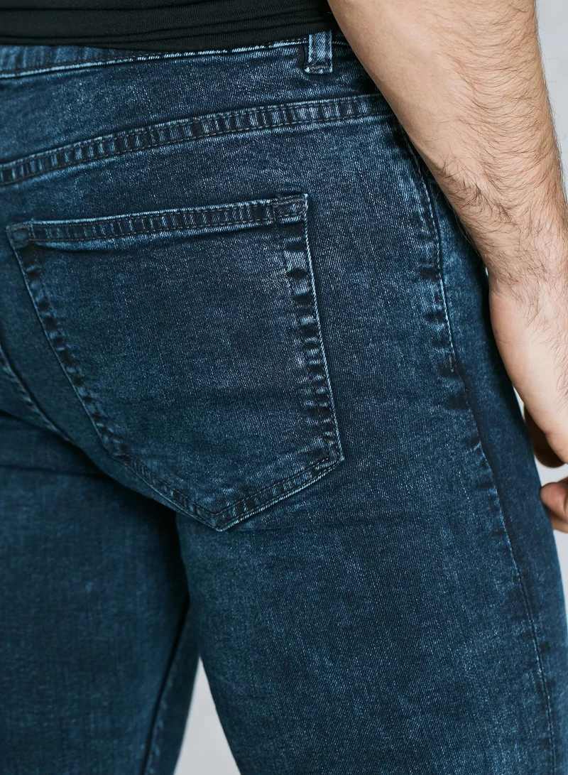 NEW LOOK Skinny Fit Acid Wash Jeans