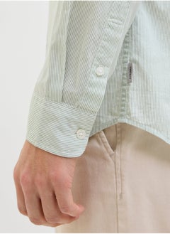 JJ Rebel Jrebrow Stripe Regular Fit Shirt  - Image 5