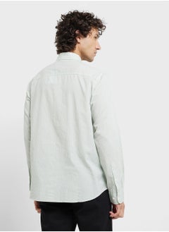 JJ Rebel Jrebrow Stripe Regular Fit Shirt  - Image 2