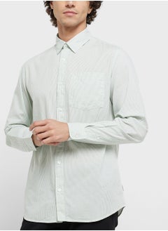 JJ Rebel Jrebrow Stripe Regular Fit Shirt  - Image 3