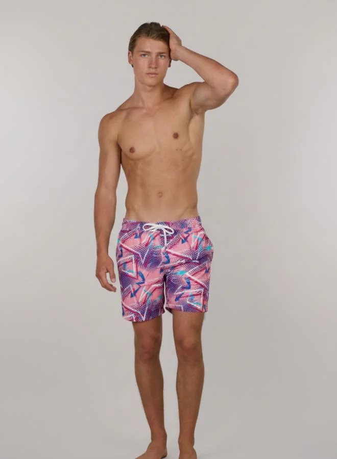 جاست نيتشر شورت سباحة رجالي بتصميم الطريق الضيق