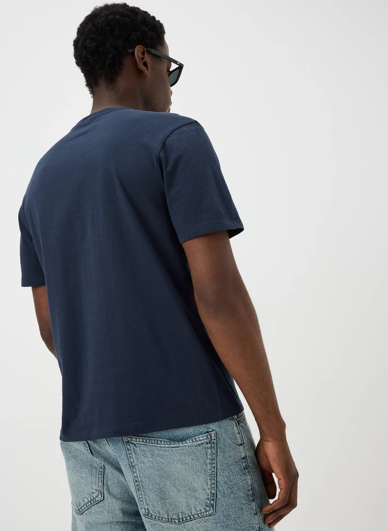 ماتلان Navy Palm T-Shirt