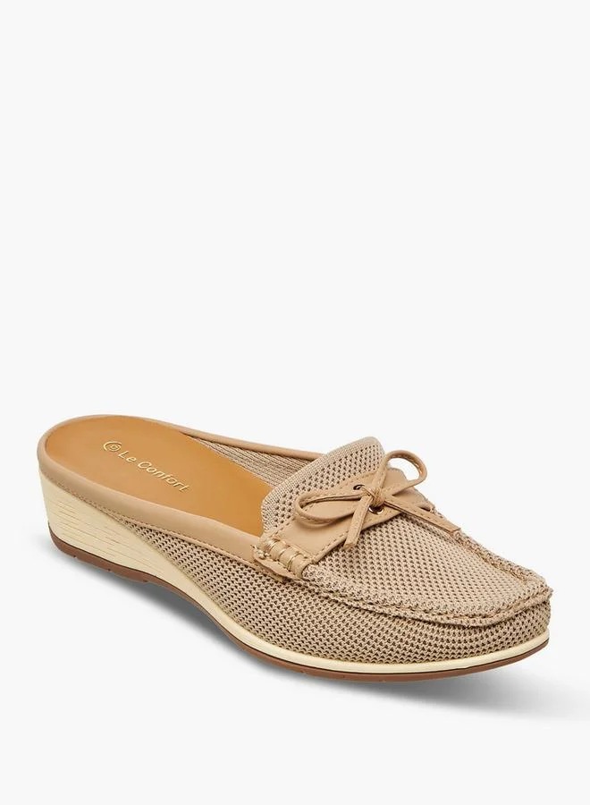 Le Confort Women Wedge Heel Mules
