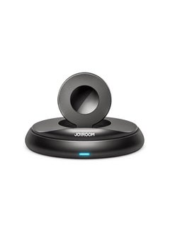 R-W12 Foldable Wireless Watch Charger – Portable Fast Charging Dock for Apple Watch Series 9, 8, 7, 6, SE & More – Compact Magnetic Travel Charger – Black – 12-Month Warranty