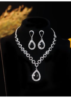 نيبمينينت Europe And The United States Necklace Suit Earrings Jewelry Banquet Dress Chain Fashion Joker Bridal 