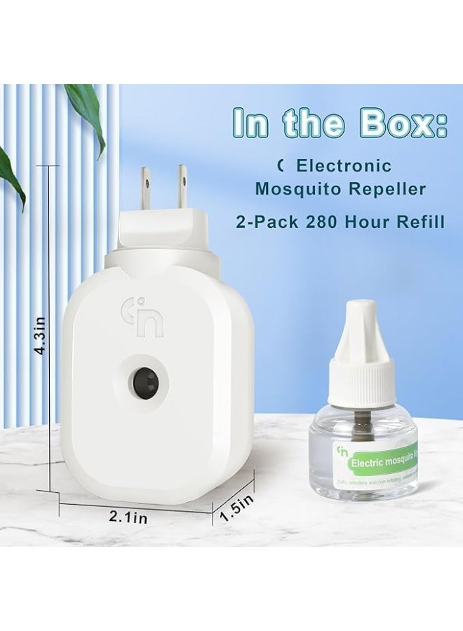 Rhake Electric Mosquito Repellent - 480-Hour Liquid, 40m² Coverage, 8-Hour Night Protection, Safe for Indoor Use - Image 5