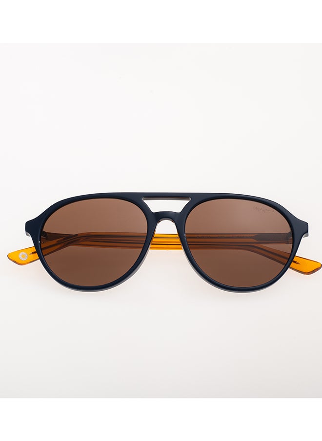 Pepe Jeans نظارة شمسية أفياتور للرجال - PJ7402 - مقاس العدسة: 54 ملم  - Image 1