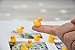 Yuronam 70 Pcs Tiny Ducks Mini Resin Ducks Miniature Ornaments for Slime Dollhouse Garden DecorationYellow - Image 2