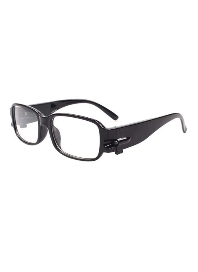 NIBEMINENT - LED Light Magnifier Square Reading Eyeglasses - Image 1