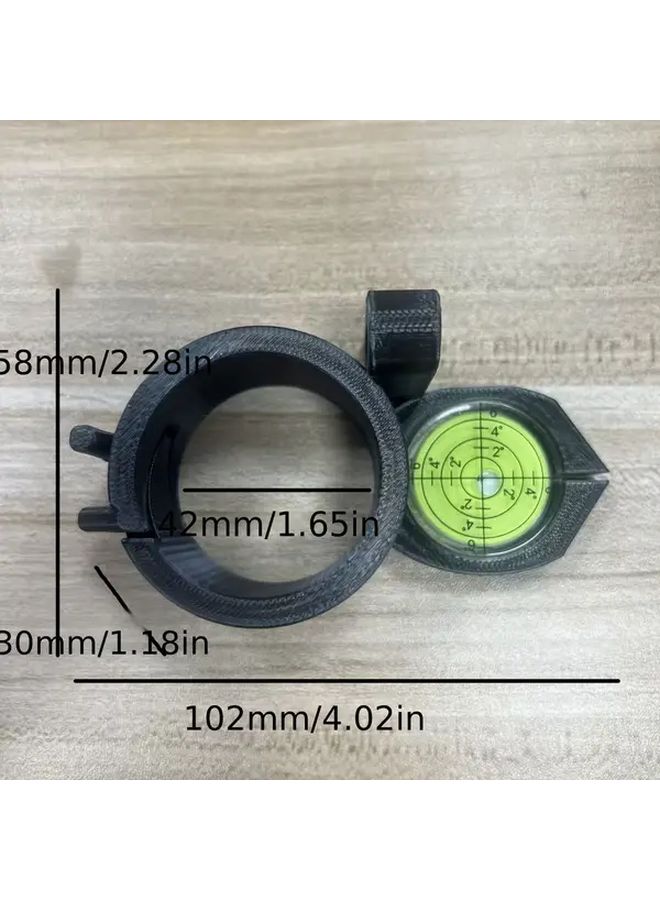 White Heavy Duty Manual Carpentry Protractor With Vial Ergonomic Handle For Woodworking DIY Projects - Image 4