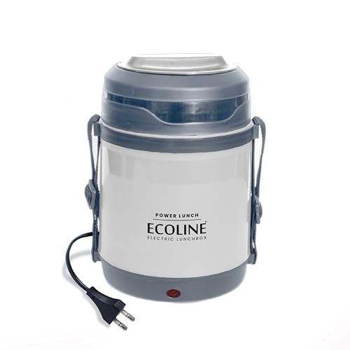 Ecoline Appliances E3 Black Electric Lunch Box/Tiffin (Grey) - Image 1
