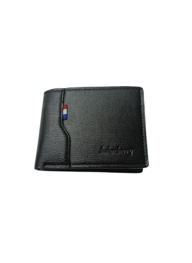 Generic - Unisex Wallet with Zipper Leather Card Wallet with External Zipper and Internal Pockets - Image 1