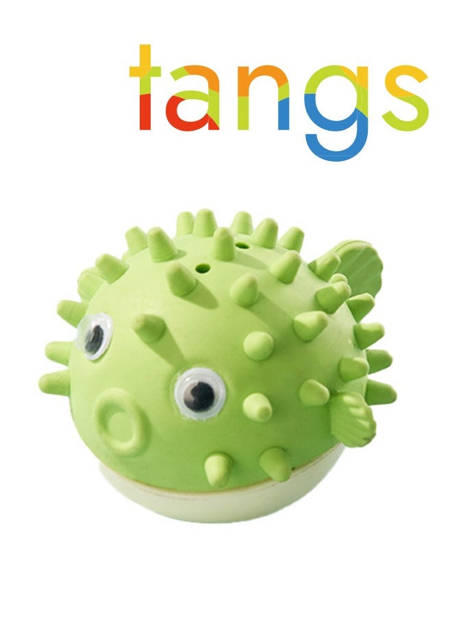 tangs - Catnip Wall Balls, Edible Cat Licking Toy, Cat Chew Toy, Teeth Cleaning Cat Bite Toy, Rotatable Indoor Cat Toy, Cat Energy Ball, Cat Wall Decoration (Green) - Image 1