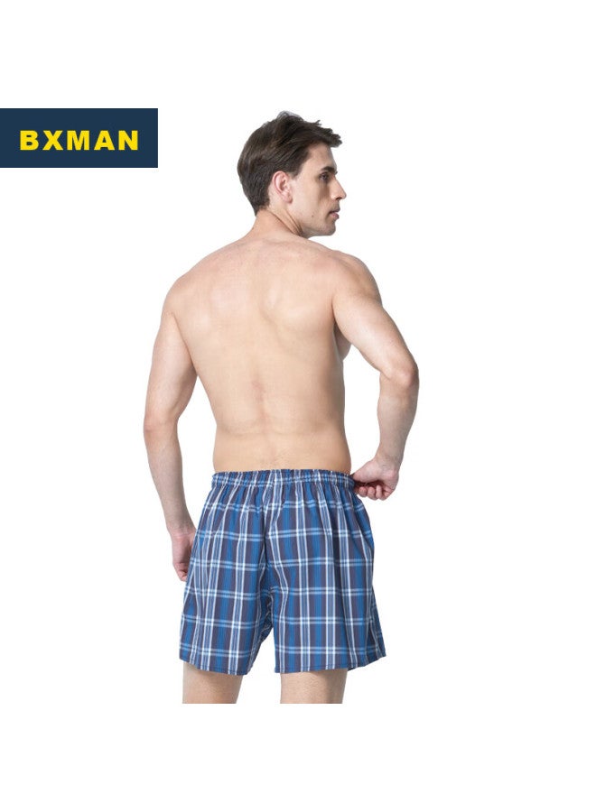 Bxman Extra Large Size Aladdin Pants Men's Underwear, Boxer Briefs, Pure Cotton Woven Loose Shorts, Ch922 Xxxl - Image 4