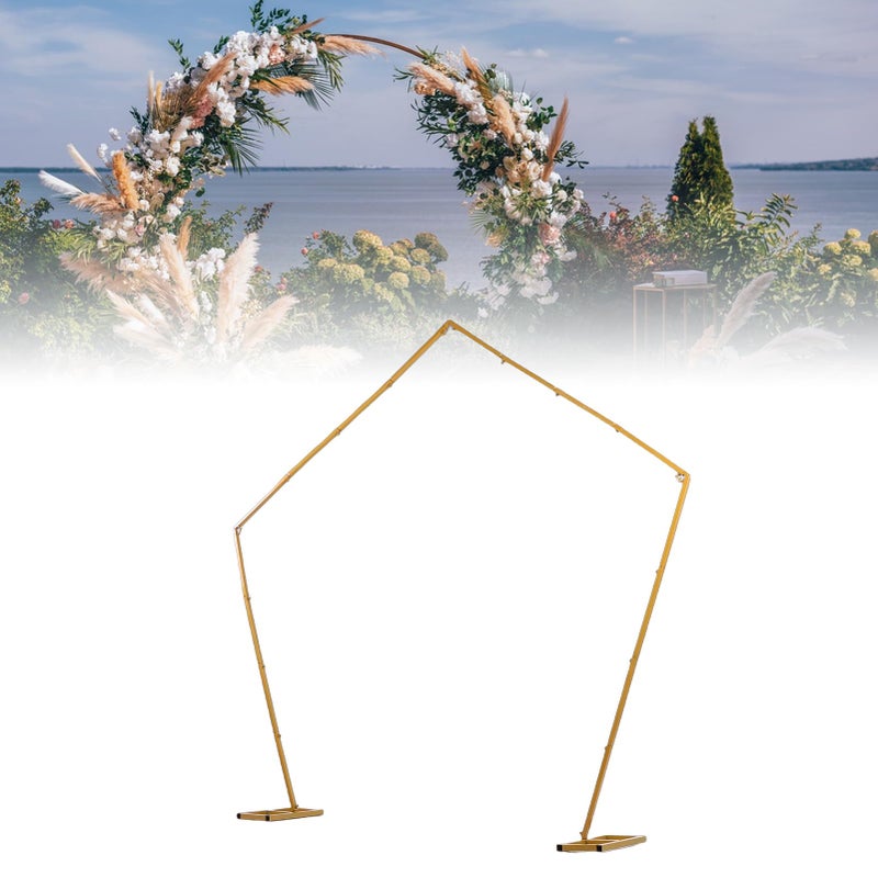 Metal Wedding Arch Stand 2 5m Indoor Outdoor Balloon Backdrop Frame Decoration - Image 3