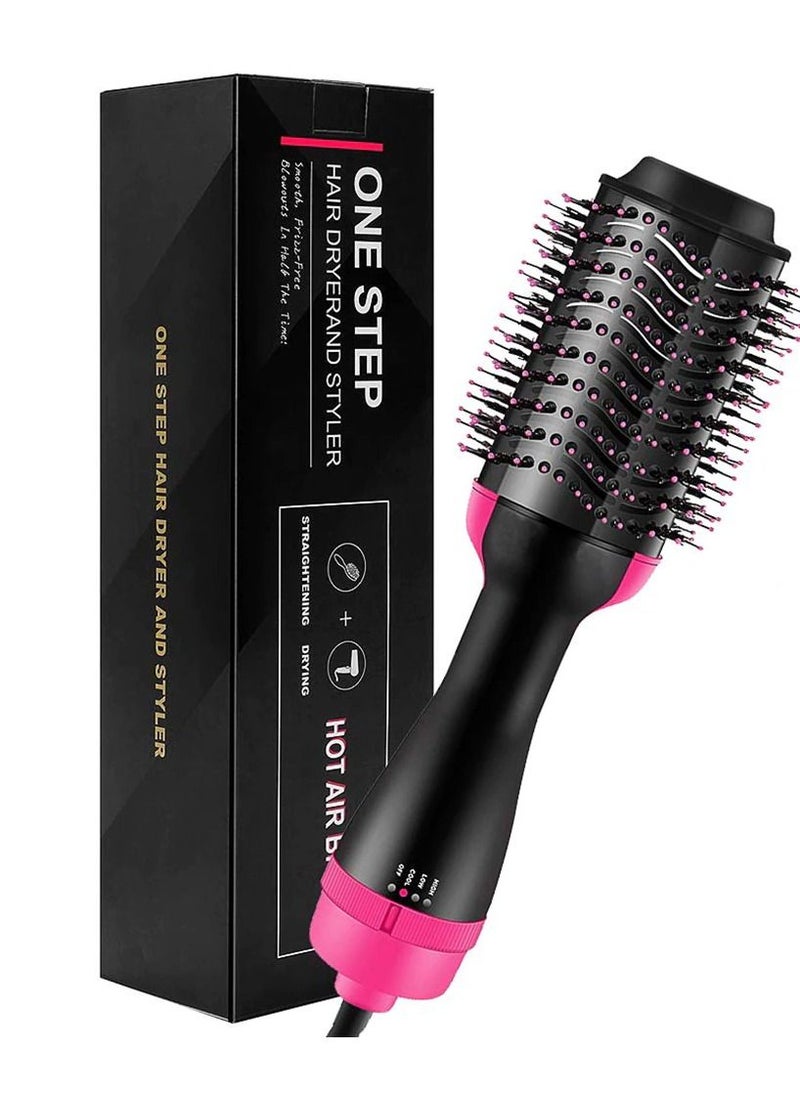 One Step One Step Hair Dryer,Volumizer Hot Air Hair Dryer Brush,Salon Negative Electric Blow Dryer Rotating Curler and Ion Hair Straightener Brush for Fast Drying,Straightening,Curling  - Image 2