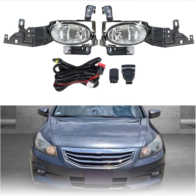 LABLT Fog Light Assembly Replacement for Accord 4DR Sedan 2011-2012 - Image 1