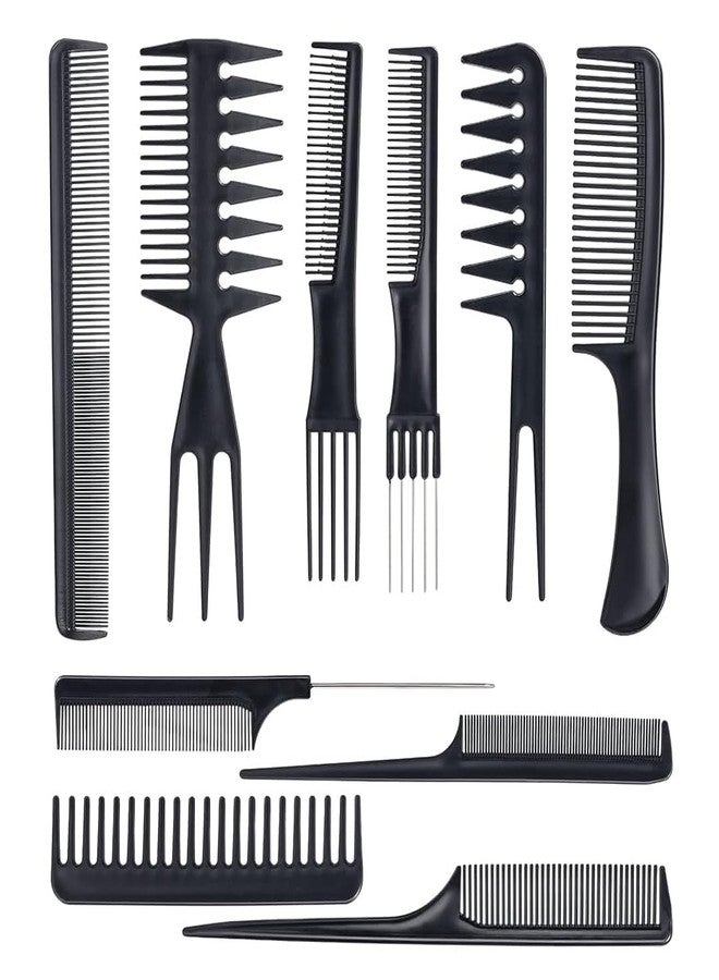 KHODEXHair Styling Comb Set, Heat-Resistant, Anti-Static Wide and Fine-Tooth Combs for Detangling, Frizz Control, Sectioning & Precision Styling, Multipurpose Professional Styling Kit for All Hair Types - Image 1
