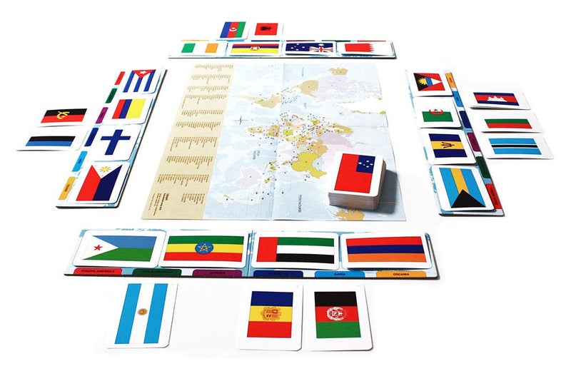 Tactic Flags of The World Family Card Game - Educational & Fun - Play & Learn About Flags, Nations & Geography - Image 2